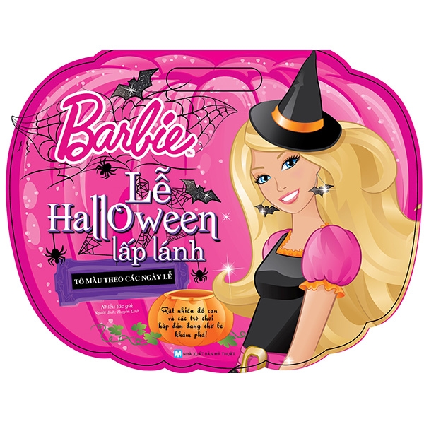 Fahasa - barbie lễ halloween lấp lánh - tô màu theo các ngày lễ