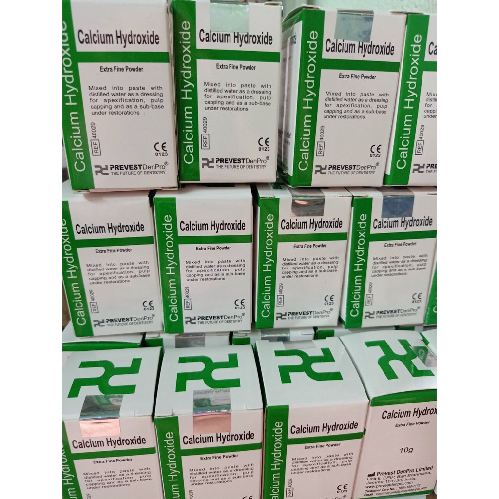 [BÁN CHẠY] ]Vật liệu che tuỷ - Canxi - CALCIUM HYDROXIDE ẤN ĐỘ (10g)