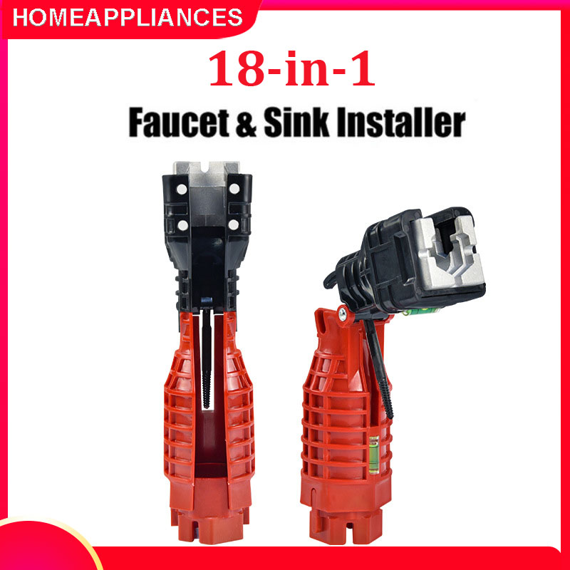 Cờ lê ma thuật đa năng 18 trong 1 mới dụng cụ ống nước bồn rửa cờ lê đa năng 8 trong 1 mới