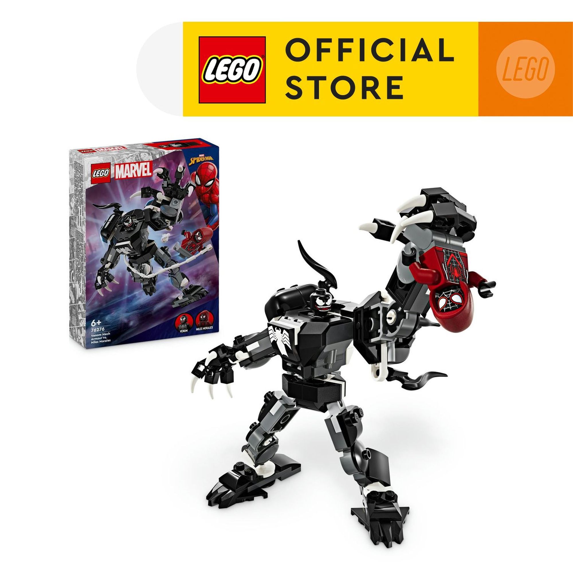 LEGO SUPER HEROES 76276 Đồ chơi lắp ráp Chiến giáp Venom (134 chi tiết)