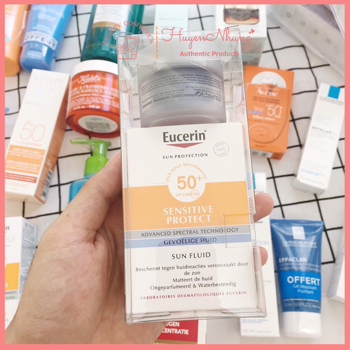 Kem Chống Nắng Eucerin Sun Fluid Sensitive Protect 50ml