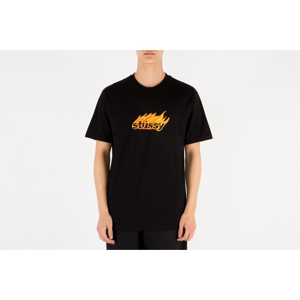 ERRWETYÁo thun STUSSY FLAME Tee form rộng