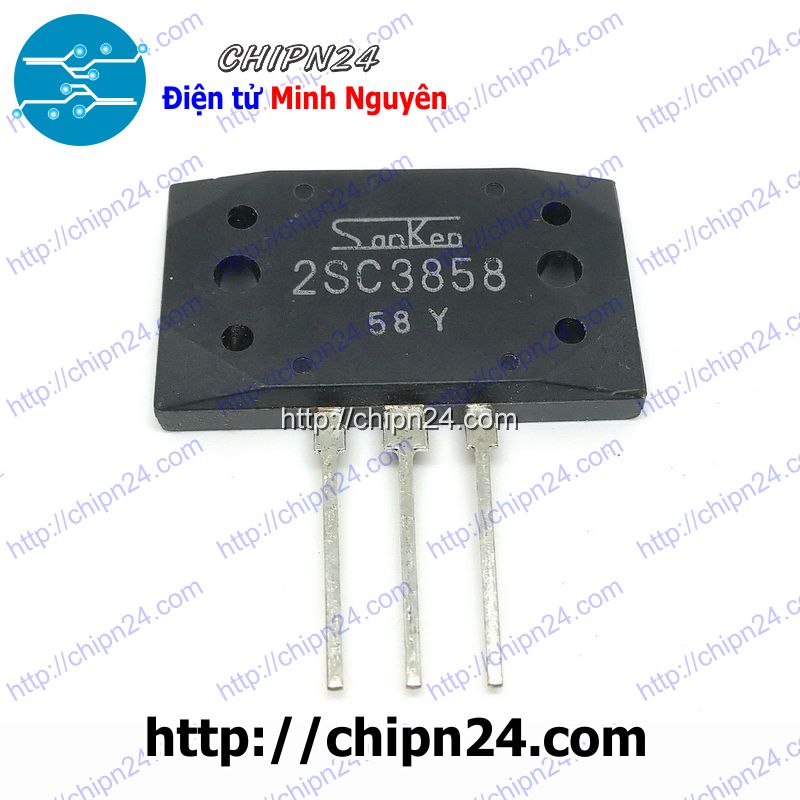 Transistor c3858 npn 17a 200v
