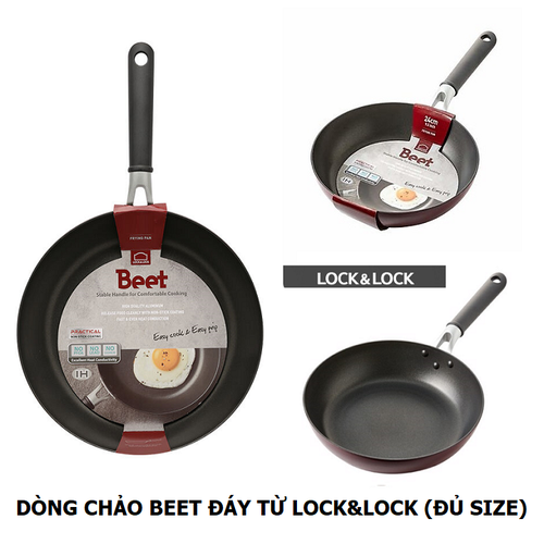[HCM]chảo xài bếp từ lock&lock - chảo xài bếp từ