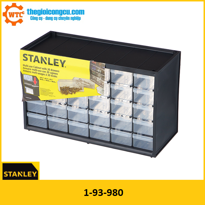 Hộp dụng cụ 30 ngăn stanley 1-93-980