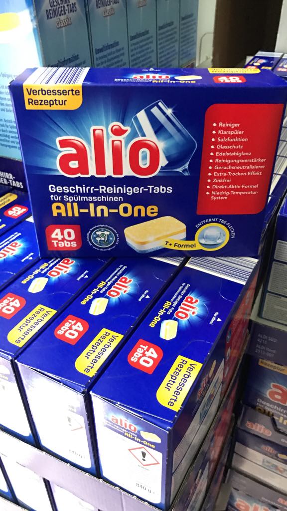 Viên rửa bát Alio 40 viên