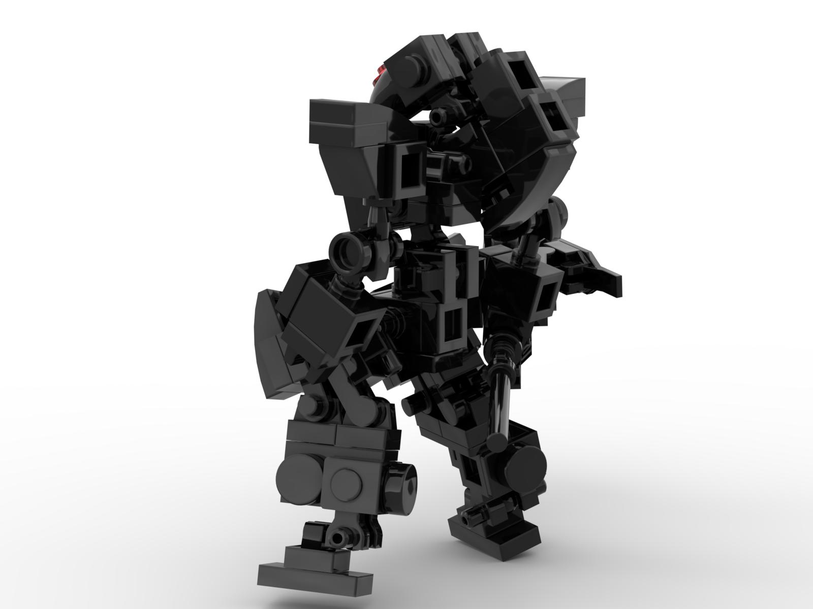 Le Go Đồ Chơi Lắp Ráp Robot Moc Mech Ryu
