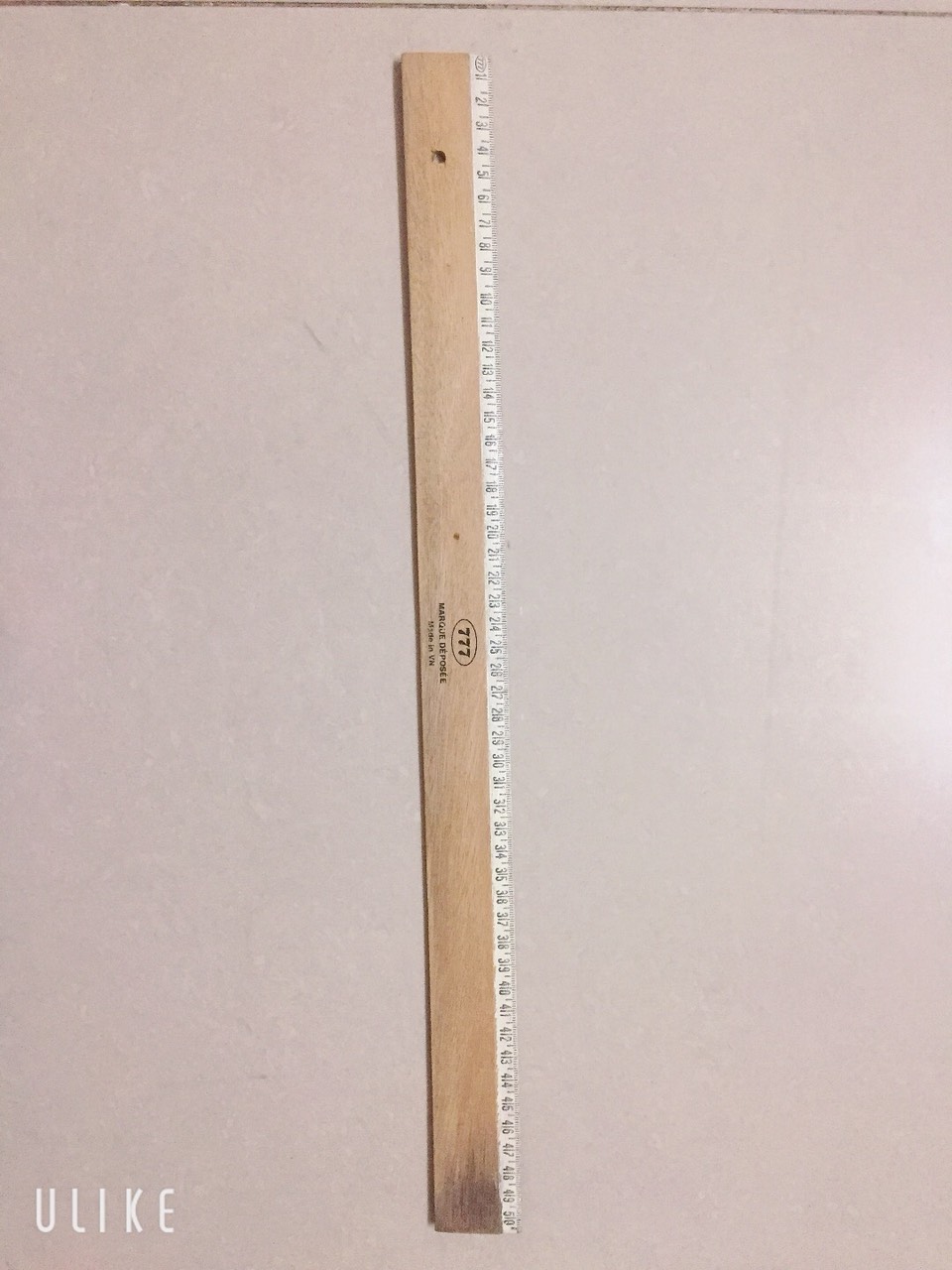 Thước cây gỗ 50cm loại thường