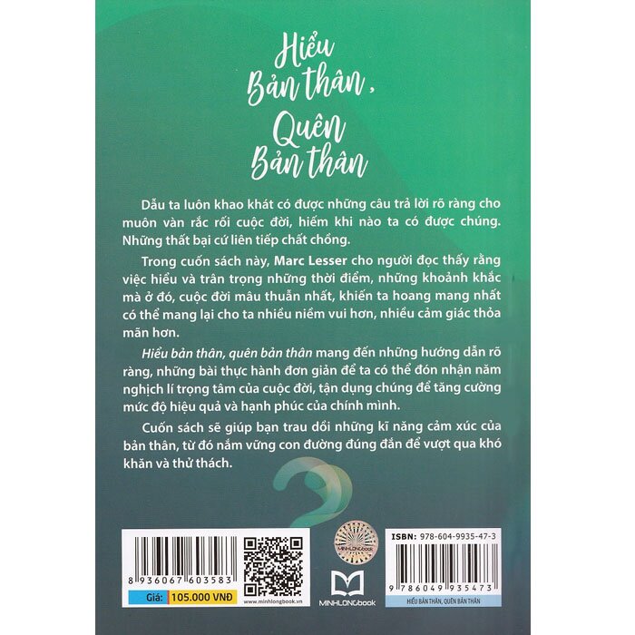 Sách: Hiểu Bản Thân Quên Bản Thân