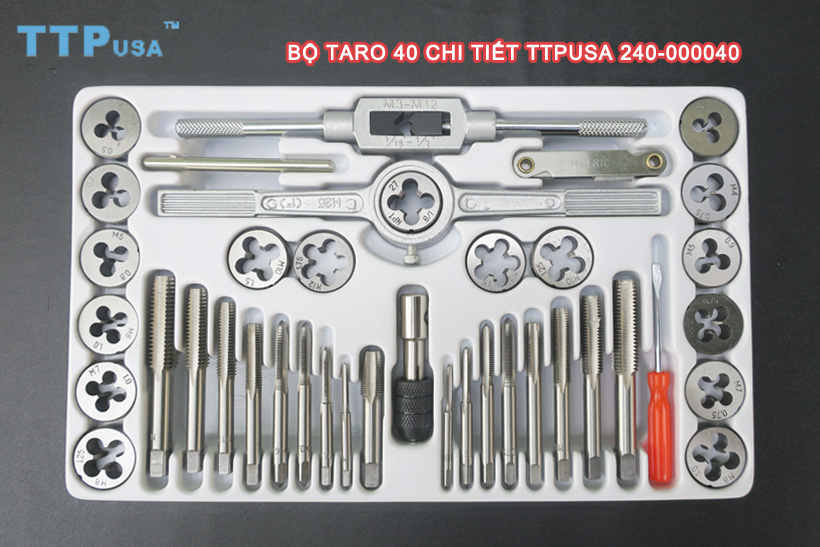 Bộ taro 40 chi tiết TTPusa