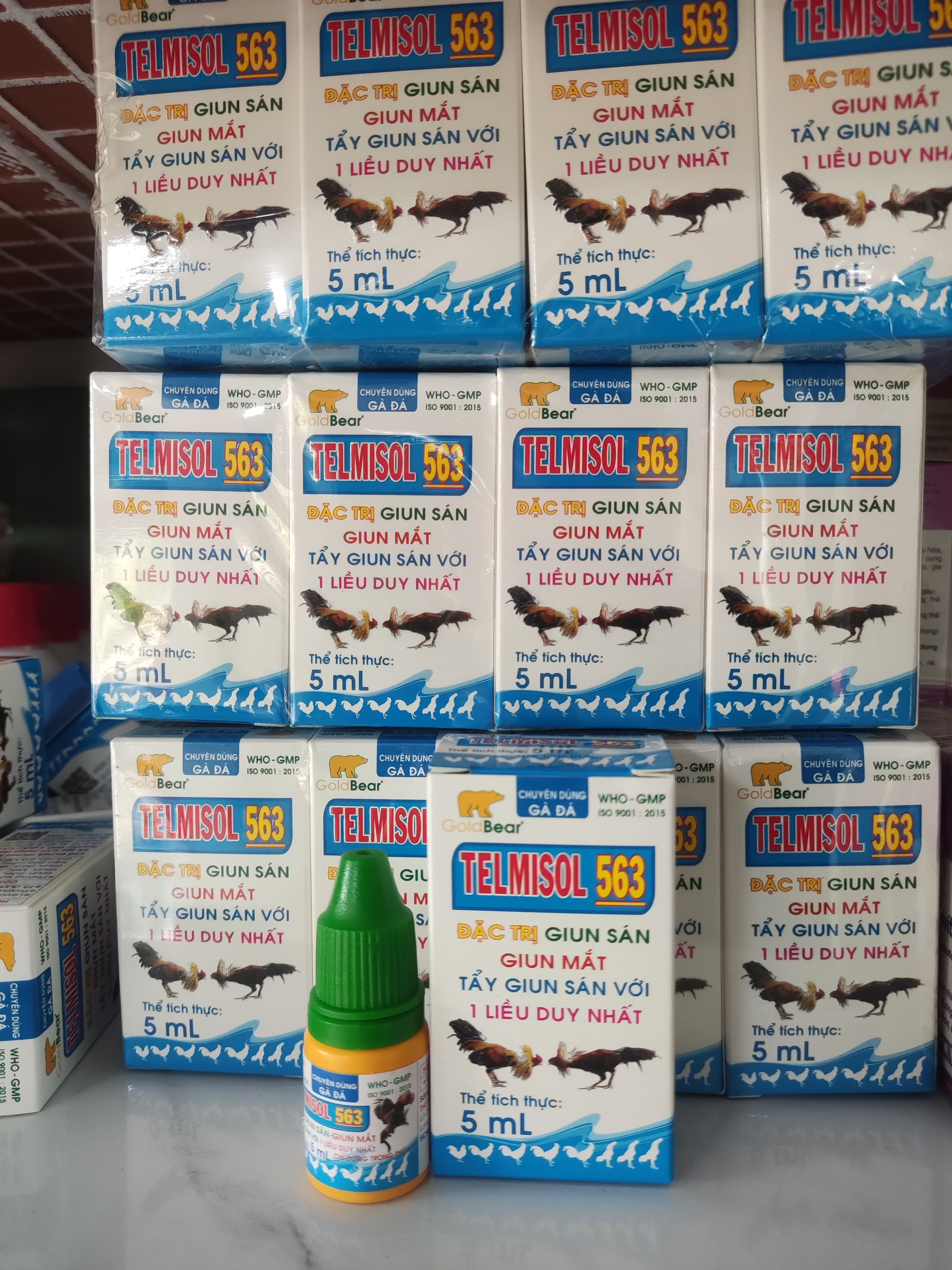 Xỗ lãi giun mắt telmisol 563 lọ 5ml
