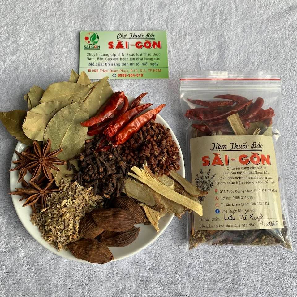 Gia Vị Lẩu Cay Tứ Xuyên (Tặng kèm túi lọc )