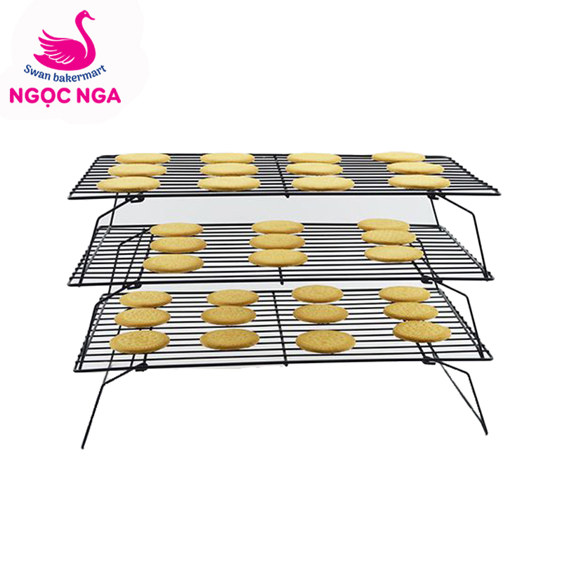 Rack hong bánh 3 tầng ngắn/dài