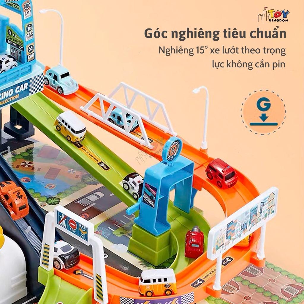 Bộ Đồ Chơi Lắp Ráp Nhà Để Xe Ô Tô Cho Bé