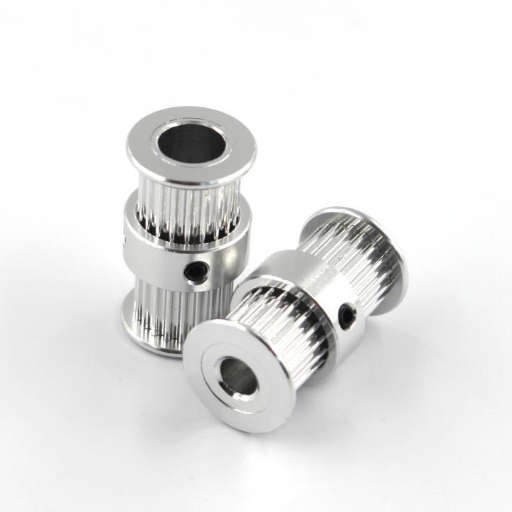 Buly, Puly, Pulley Đôi Trục 8mm - 20 Răng