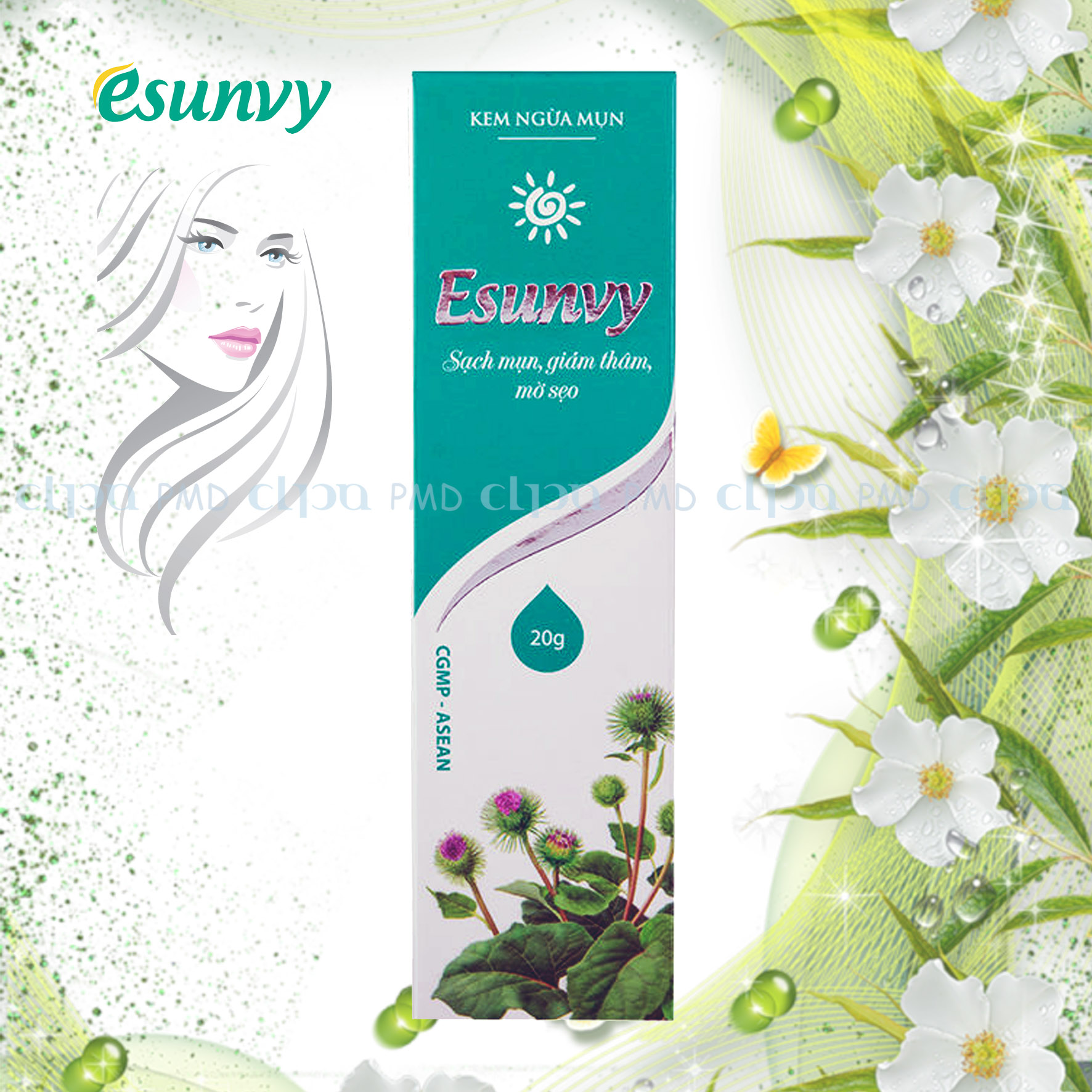 KEM NGỪA MỤN ESUNVY 20G