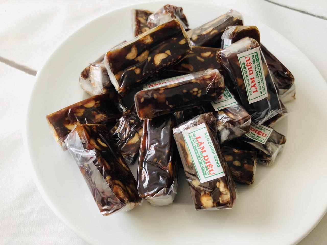 500g kẹo chuối Gừng Đậu_TiTiMart