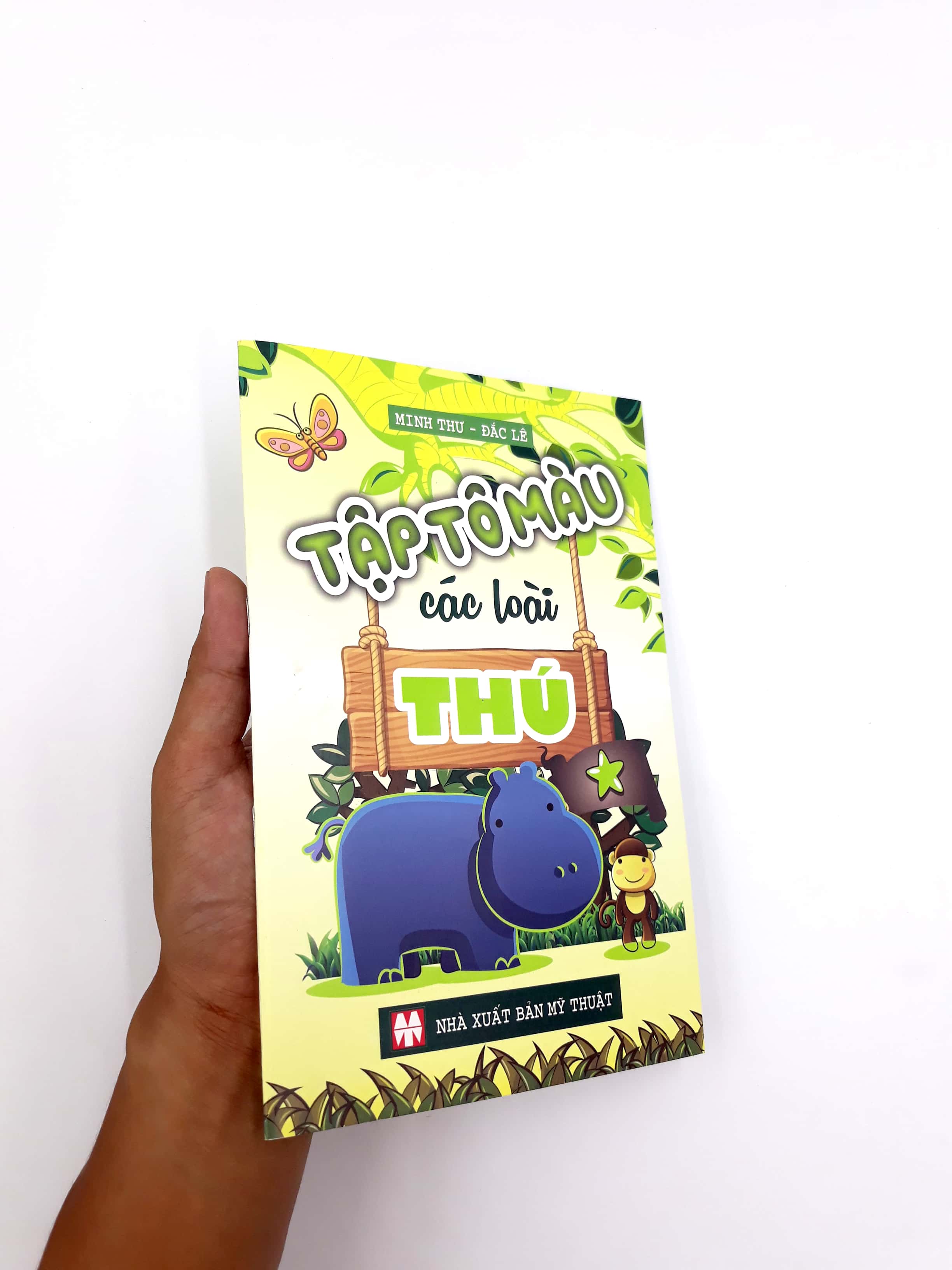 Fahasa - Tập Tô Màu Các Loài Thú 1