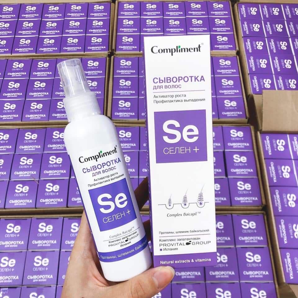 Xịt dưỡng mọc tóc và ngừa rụng tóc Compliment/150ml