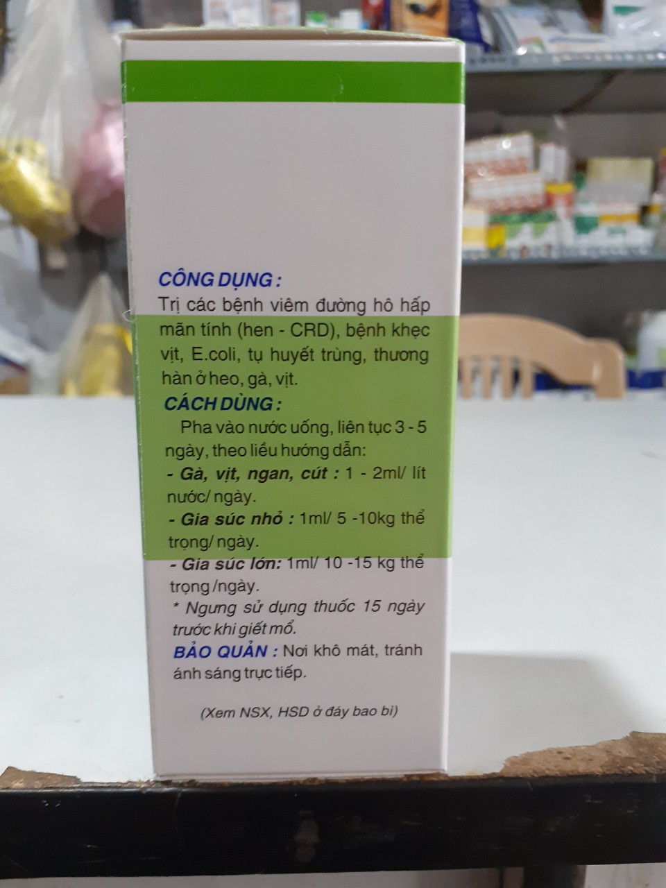 Trị bệnh gà đá - Hen Gà - Khẹc Vịt