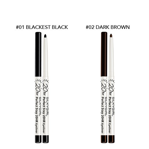 Kẻ Mắt Silkygirl Perfect Stay 20Hr Eyeliner