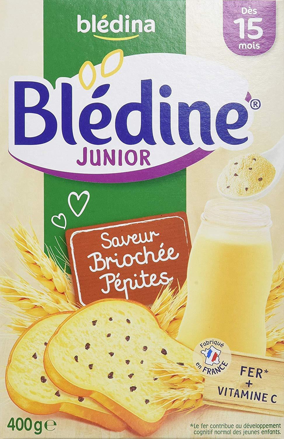 [HCM]Bột Lắc Sữa Blédine Vị Bánh Mì 400g 15m+