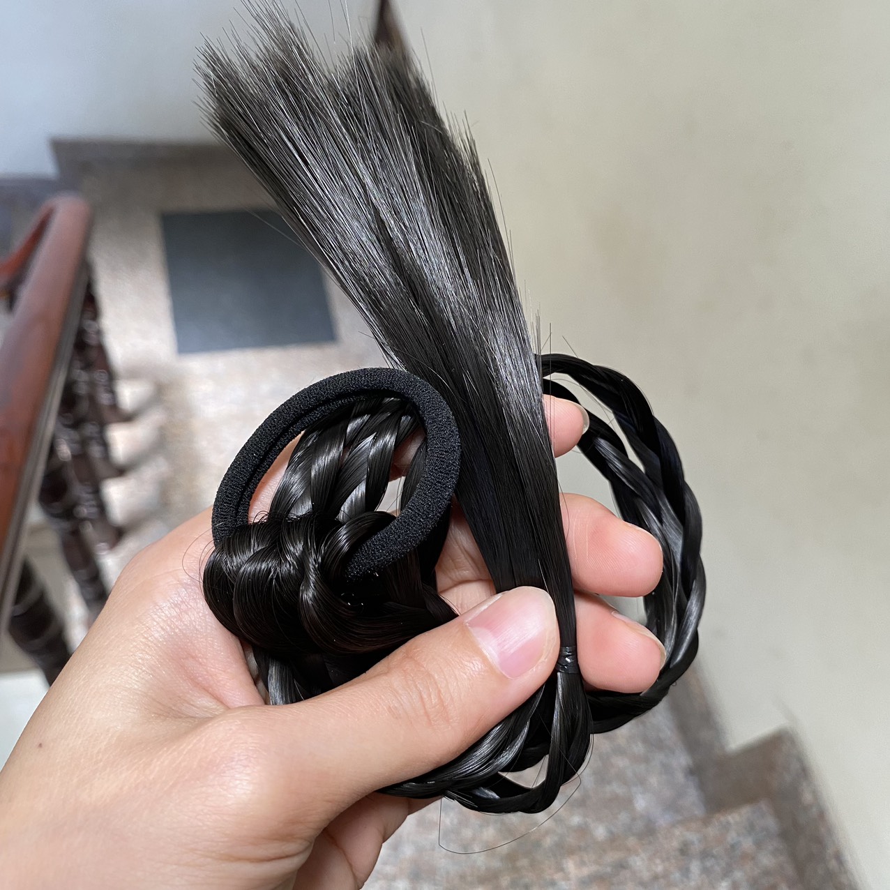 Dây Buộc Tóc Giả Thắt Bím Thời Trang Nữ, Tóc Tết, Tóc Giả Thắc Bím