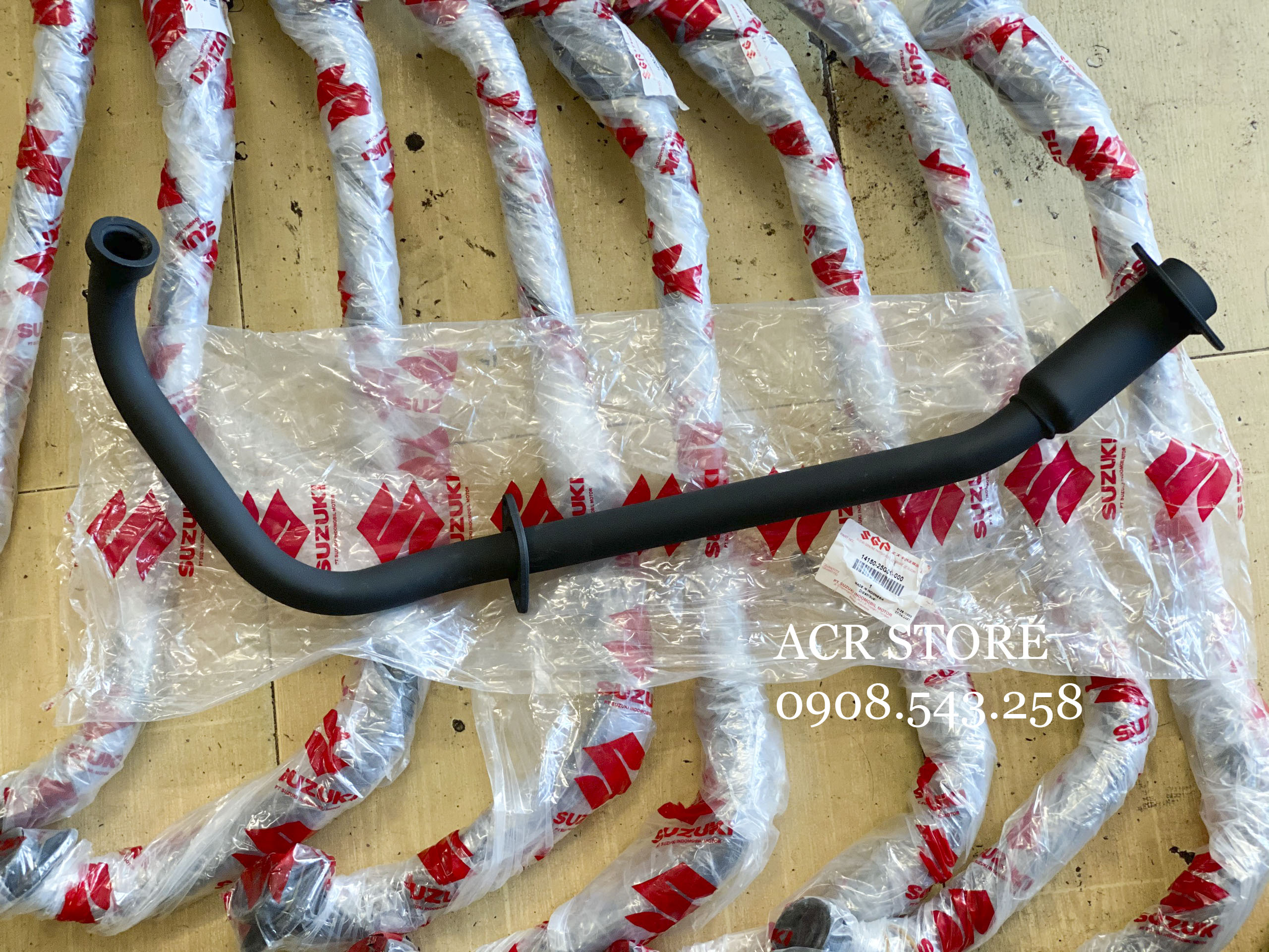 Cổ pô zin - raider xăng cơ - chính hãng suzuki
