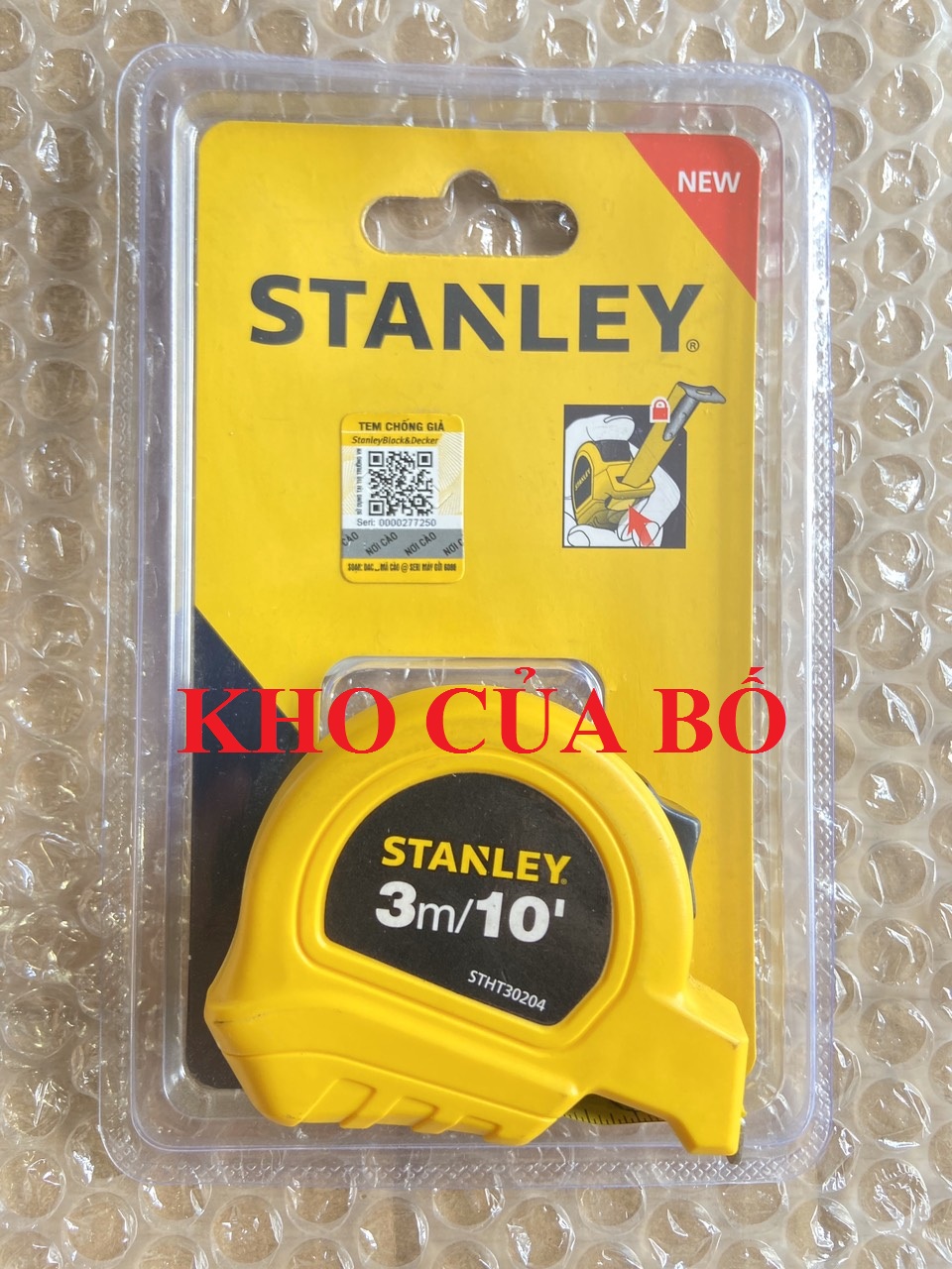 Thước cuộn ba m x 13mm stanley stht30204-8