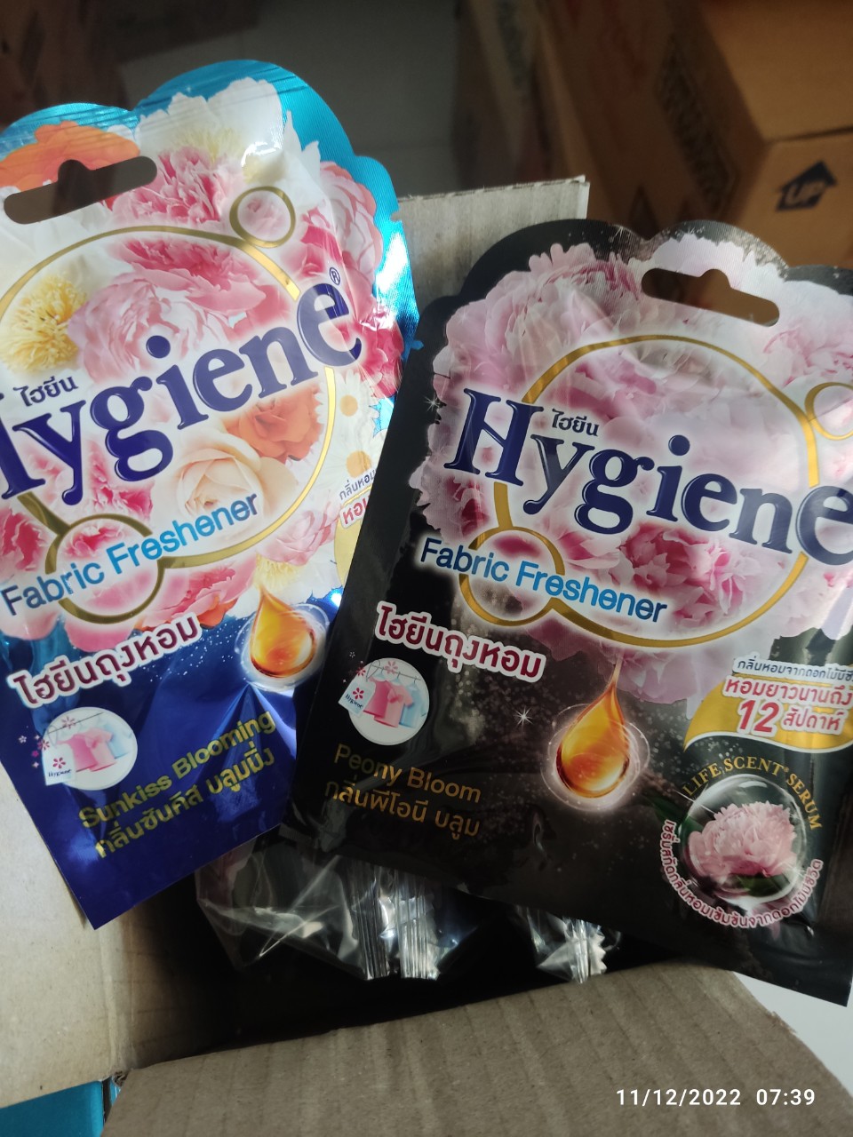 ( 2 túi) Túi thơm Hygiene thái lan hàng nội địa