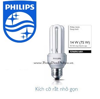 PHILIPS - BÓNG COMPACT 3U - 14W