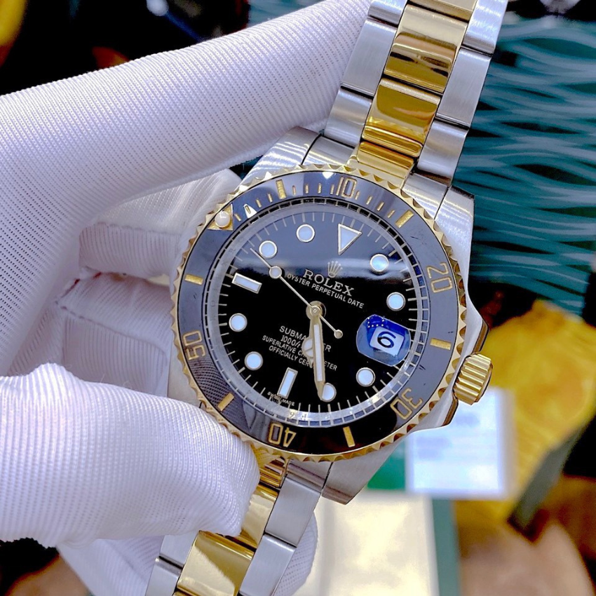 L0lex Quartz fashion waterproof luxury metal strap men's watch size 41mm fullbox stainless steel strap shop Kiwi