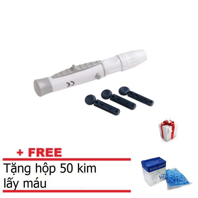 ''qùa tặng'' bút gắn kim lấy máu_kèm hộp 100 kim