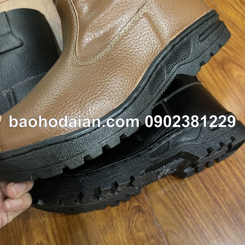 Ủng da bò bảo hộ mũi đế thép Sobar VP-2005
