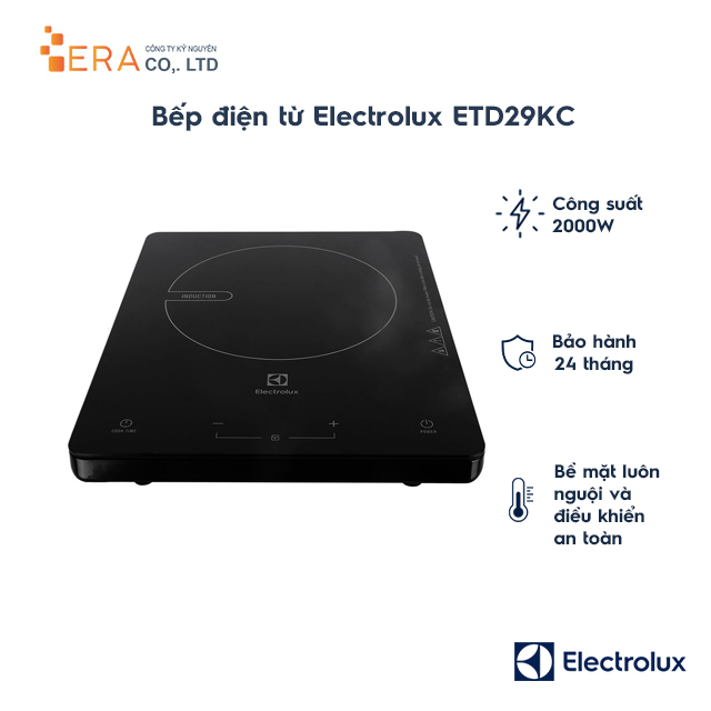 Bếp Điện Từ Electrolux ETD29KC / ETD29MKC ( kèm nồi lẩu )