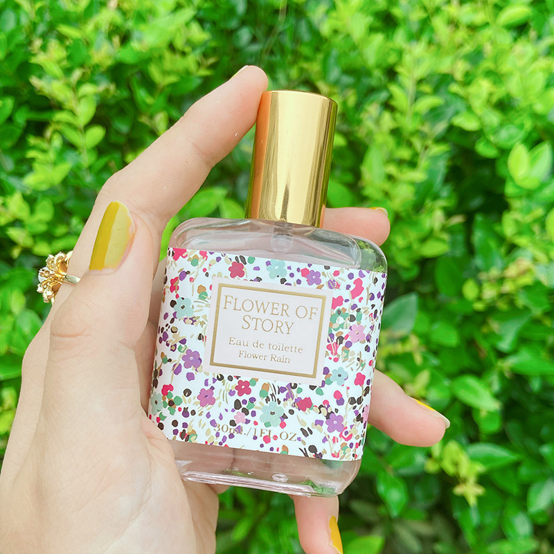 Nước hoa ,Xịt thơm toàn thân Flower Of Story xịt body mist hương vị trái cây hộp siêu cute 30ml TI DO