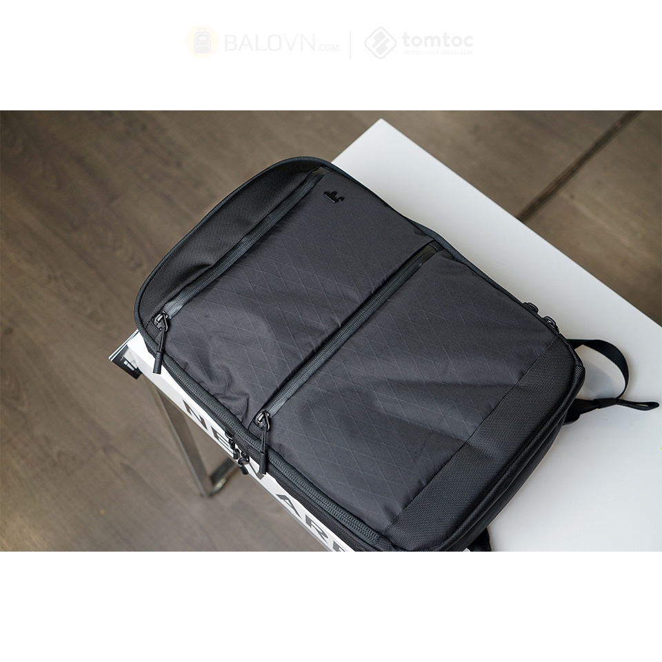 Balo Tomtoc H73E1D1 / H73E2D1 X-PAC Techpack for Ultrabook 13"14"15"16" Black