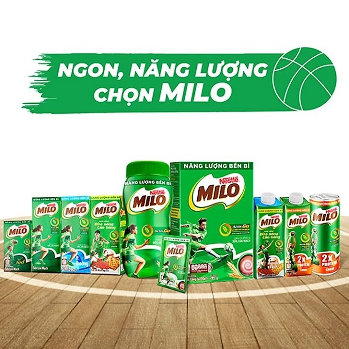 [Tùy chọn] Combo 2 Hủ Thức uống lúa mạch Nestlé Milo nguyên chất (Hũ nhựa 400g)