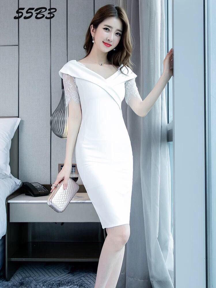 Đầm dự tiệc body sang chảnh hot bqfs
