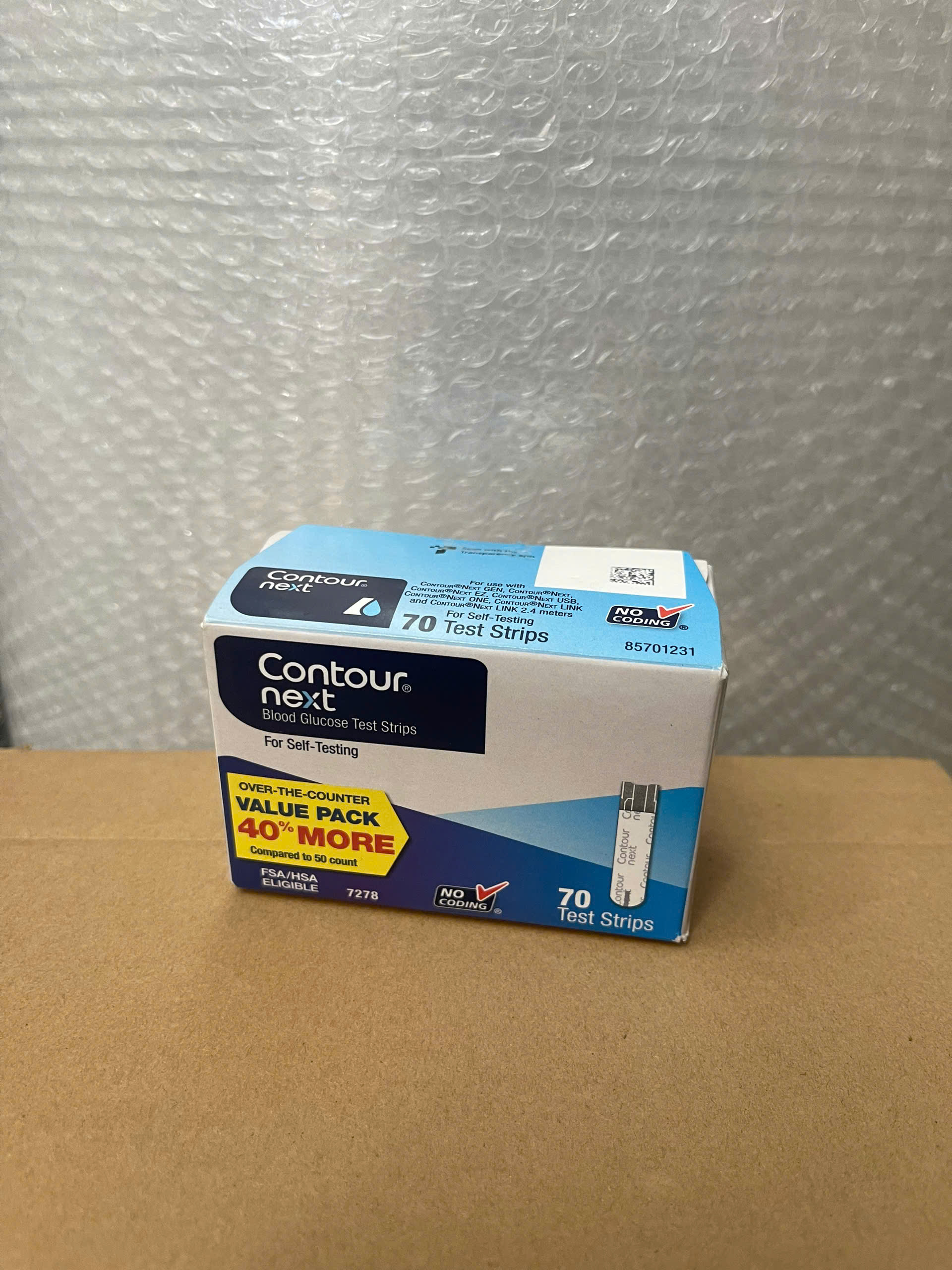 [CHÍNH HÃNG] Que Thử Đường Huyết Contour Next (Hộp 50 que)