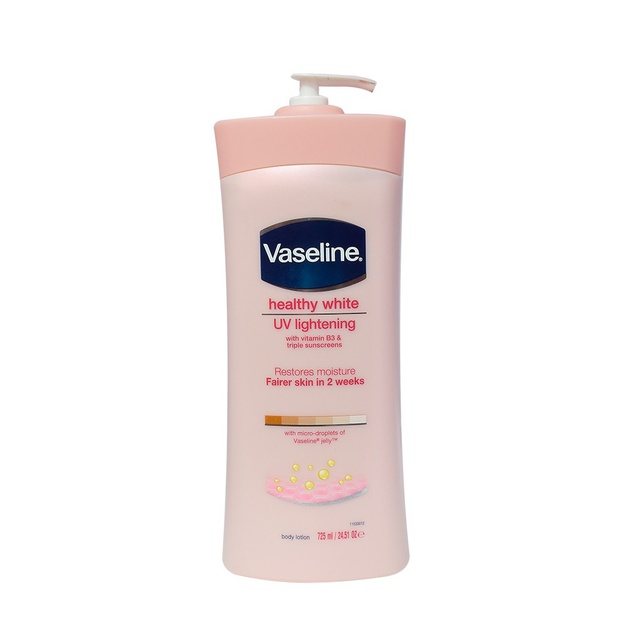 Sữa dưỡng thể Vaseline Healthy White UV Lightening Body Lotion 725ml