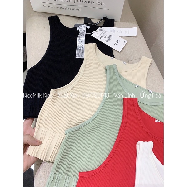 Áo ba lỗ Zara xuất dư xịn