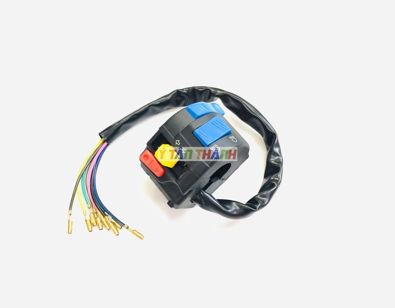 Cùm Công Tắc Fz Nút Xanh