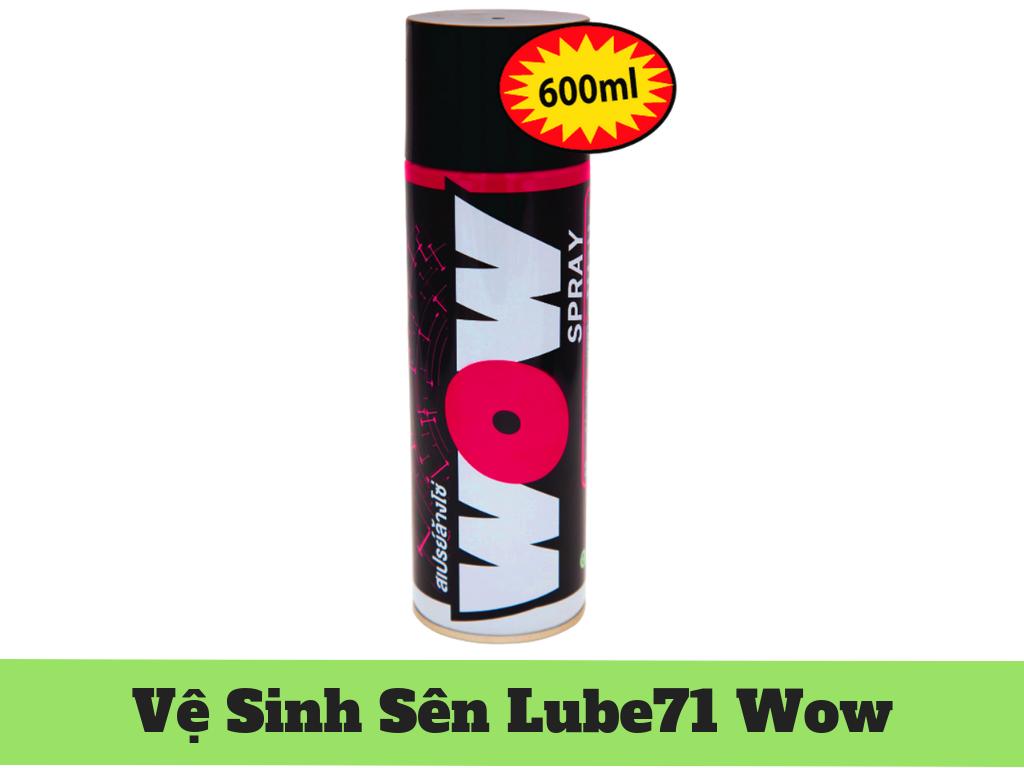 Chai Xịt Vệ Sinh Sên LUBE71 WOW Spray 600ml