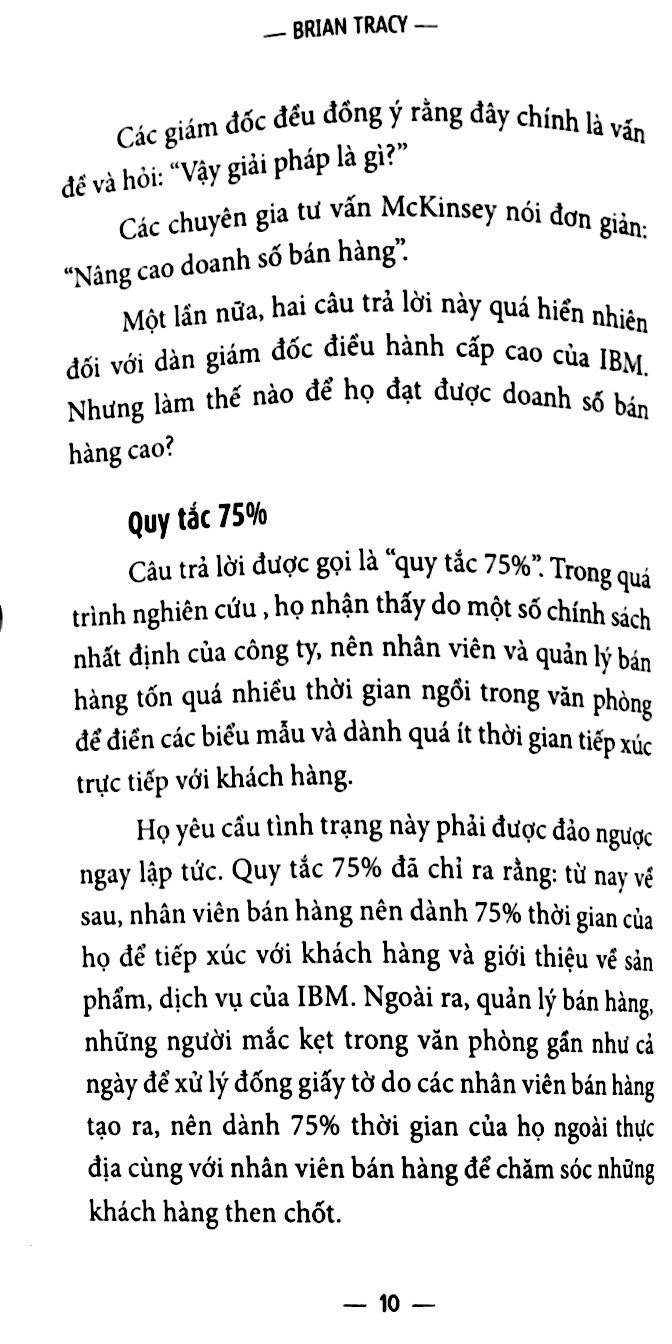Sách - Thuật quản lý bán hàng