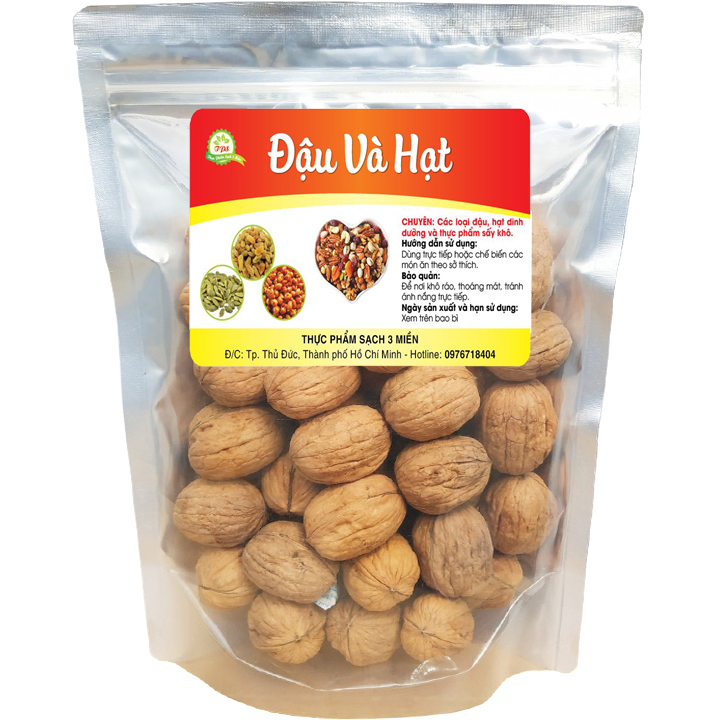 1Kg Quả Óc Chó Nhập Khẩu Cao Cấp Thương Hiệu TPS