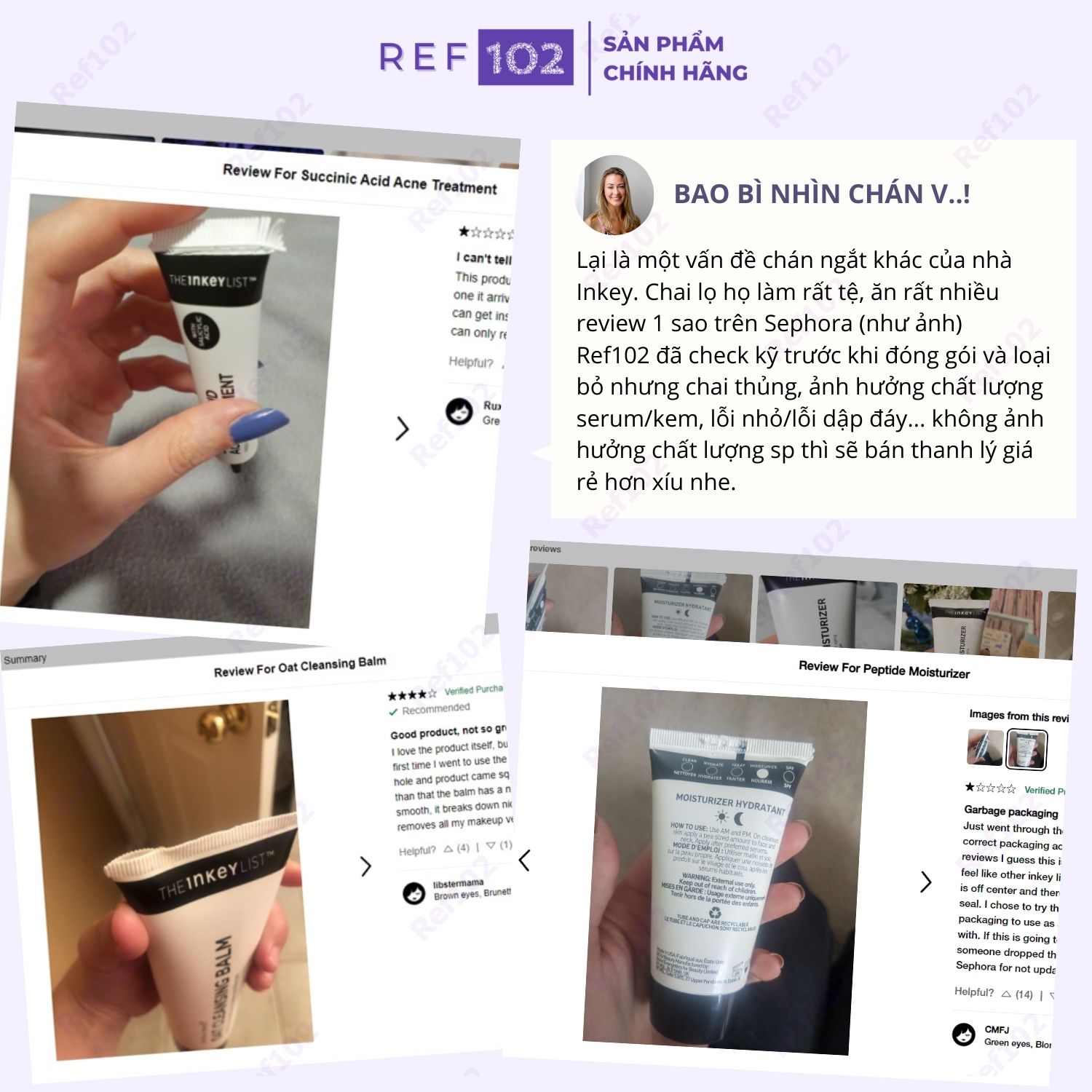 Kem dưỡng ẩm The INKEY List Peptide Moisturizer Ref102