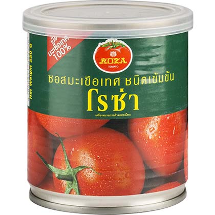 [Hộp nhỏ 220g] CÀ CHUA XAY NHUYỄN [Thailand] ROZA Tomato paste (halal) (atu)