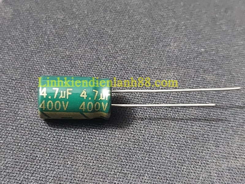 10 Cái Tụ Hóa 4.7UF 400V Mới !