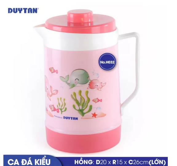 Ca đá kiểu lớn Nhựa Duy Tân 3 lít No.H032 (20 x 15 x 26 cm)